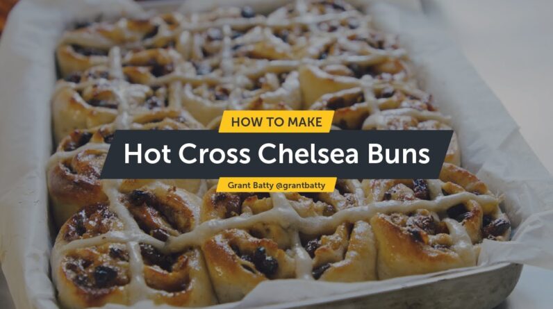 Hot Cross Chelsea Buns | Ooni Pizza Ovens