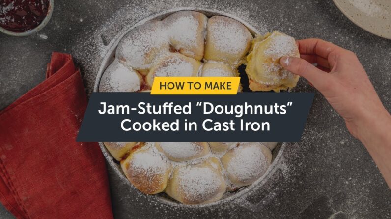 How To Make Jam-Stuffed “Doughnuts” Cooked in Cast Iron | Ooni Pizza Ovens