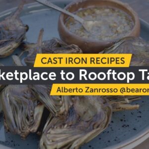 Marketplace to Rooftop Tapas | Cast Iron Recipes | Ooni Pizza Ovens