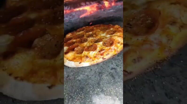 Oven-fresh pizza goodness! 🔥🍕