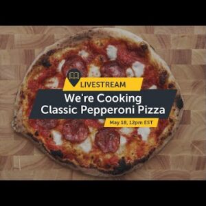 We're Cooking Classic Pepperoni Pizza | LIVE at Ooni HQ