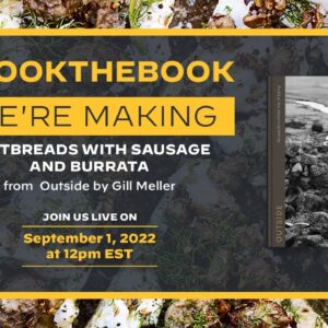 We're Cooking Flatbreads with Sausage and Burrata | LIVE at Ooni HQ