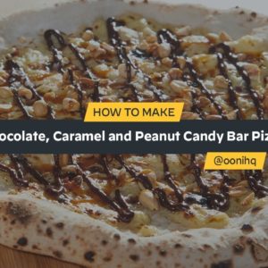 Chocolate, Caramel, and Peanut Candy Bar Pizza | Recipe | Ooni Pizza Ovens