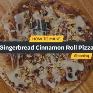 Gingerbread Cinnamon Roll Pizza | Recipe | Ooni Pizza Ovens