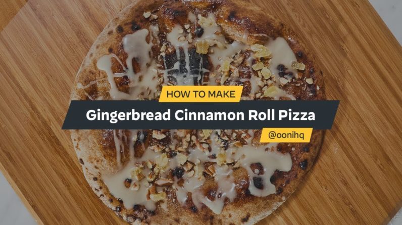 Gingerbread Cinnamon Roll Pizza | Recipe | Ooni Pizza Ovens