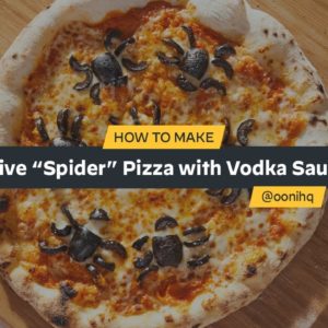 Olive “Spider” Pizza with Vodka Sauce | Recipe | Ooni Pizza Ovens