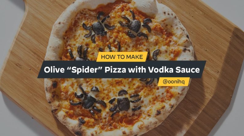 Olive “Spider” Pizza with Vodka Sauce | Recipe | Ooni Pizza Ovens