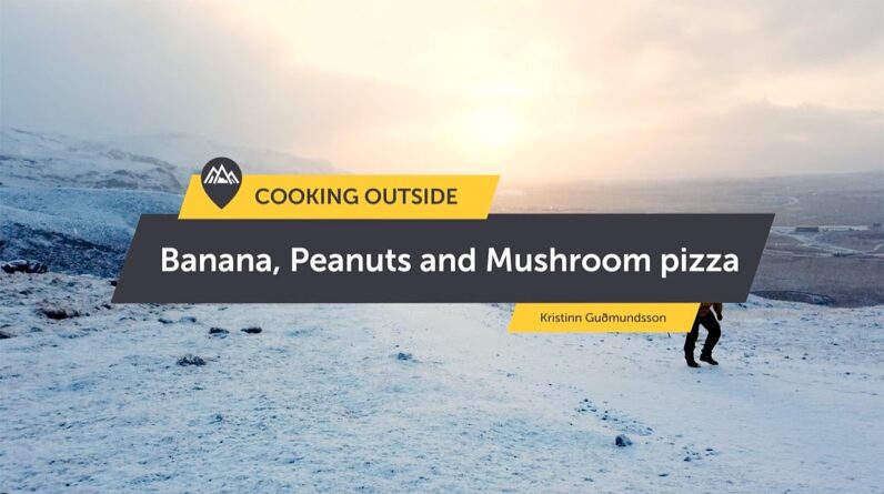 Banana, Peanut, Mushroom Pizza | Kristinn Guðmundsson | Ooni Pizza Ovens