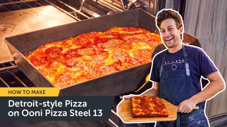 Detroit-Style Pizza | Pizza Steel | Ooni Pizza Ovens