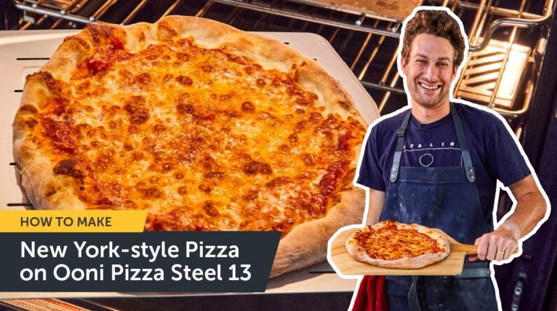 NY-Style Cheese Pizza | Pizza Steel | Ooni Pizza Ovens