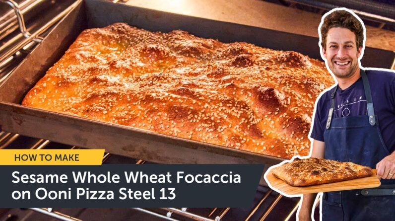 Overnight Focaccia | Pizza Steel | Ooni Pizza Ovens