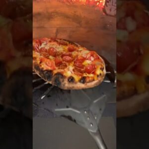 Pepperoni Wood Fired Pizza  🔥🔥  Authentic Pizza Ovens