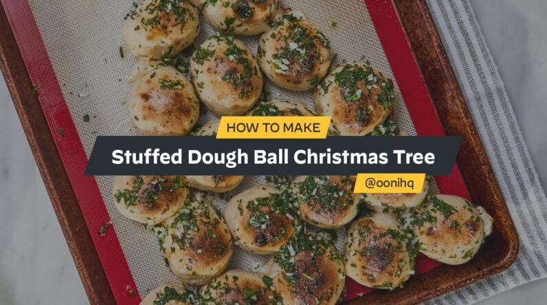 Stuffed Christmas Tree Dough Ball | Recipe | Ooni Pizza Ovens